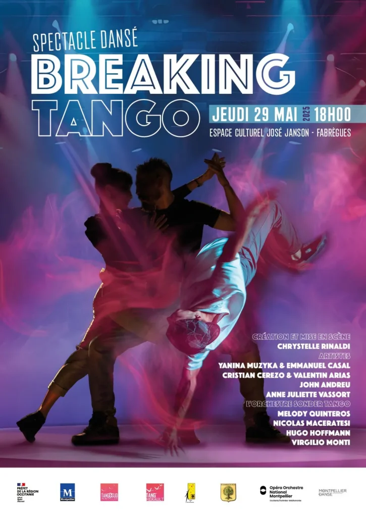 Spectacle Tango Breaking Tango, Tang'Hérault Montpellier