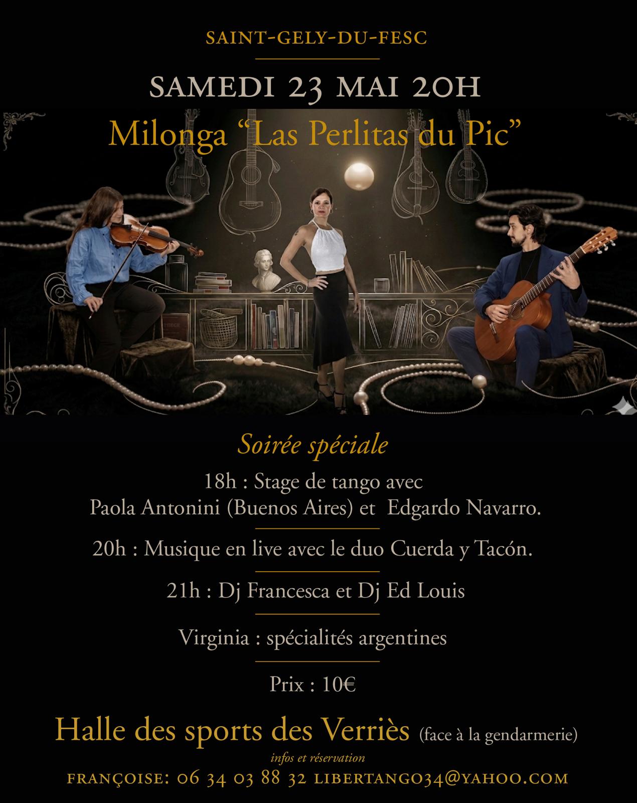 Milonga « Las Perlitas du Pic »