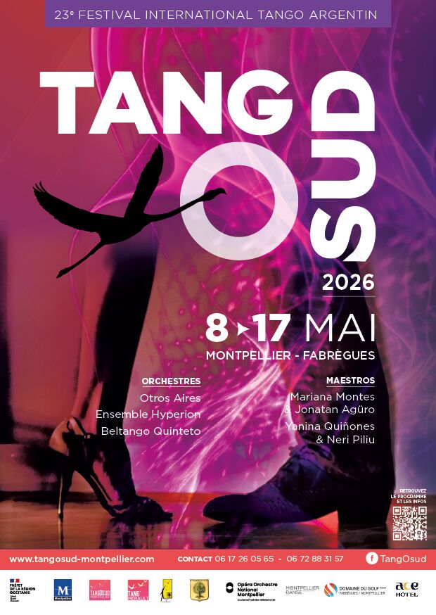 TangoSud, du 8 au 17 mai, Montpellier et Fabrègues