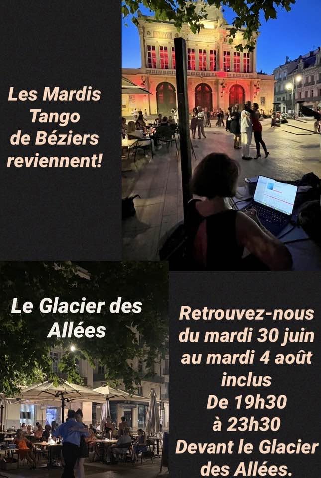 Les mardis tango de Béziers