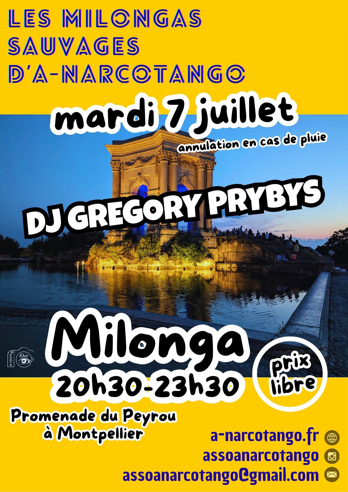 La milonga sauvage au Peyrou